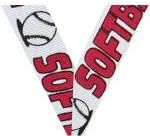 Softball Medals - 2.25' Gold Softball Team Medal Awards