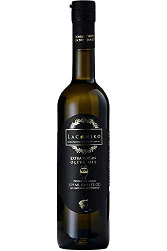 Laconiko Ultra Premium 100% Extra Virgin Olive Oil Value Pack | Cold Pressed | From Greece | KORONEIKI Variety | 2025 Gold Medal Award Winning NYIOOC | (152.2 OZ (12 Bottles of 12.7 OZ))