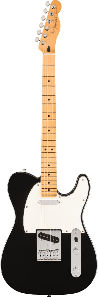 Fender Player II Telecaster Electric Guitar - Black with Maple Fingerboard