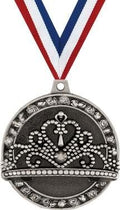 Crown Awards Beauty Pageant Medals - 2' Silver Beauty Medals Prime