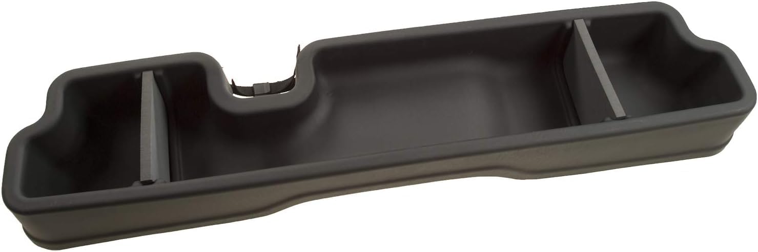 Husky Liners Gearbox - Under Seat Storage Box | 2014-2021 Toyota Tundra Double Cab (w/Out Factory JBL Audio System) - Under Seat Storage Box - Black, 1 Pc. | 09511