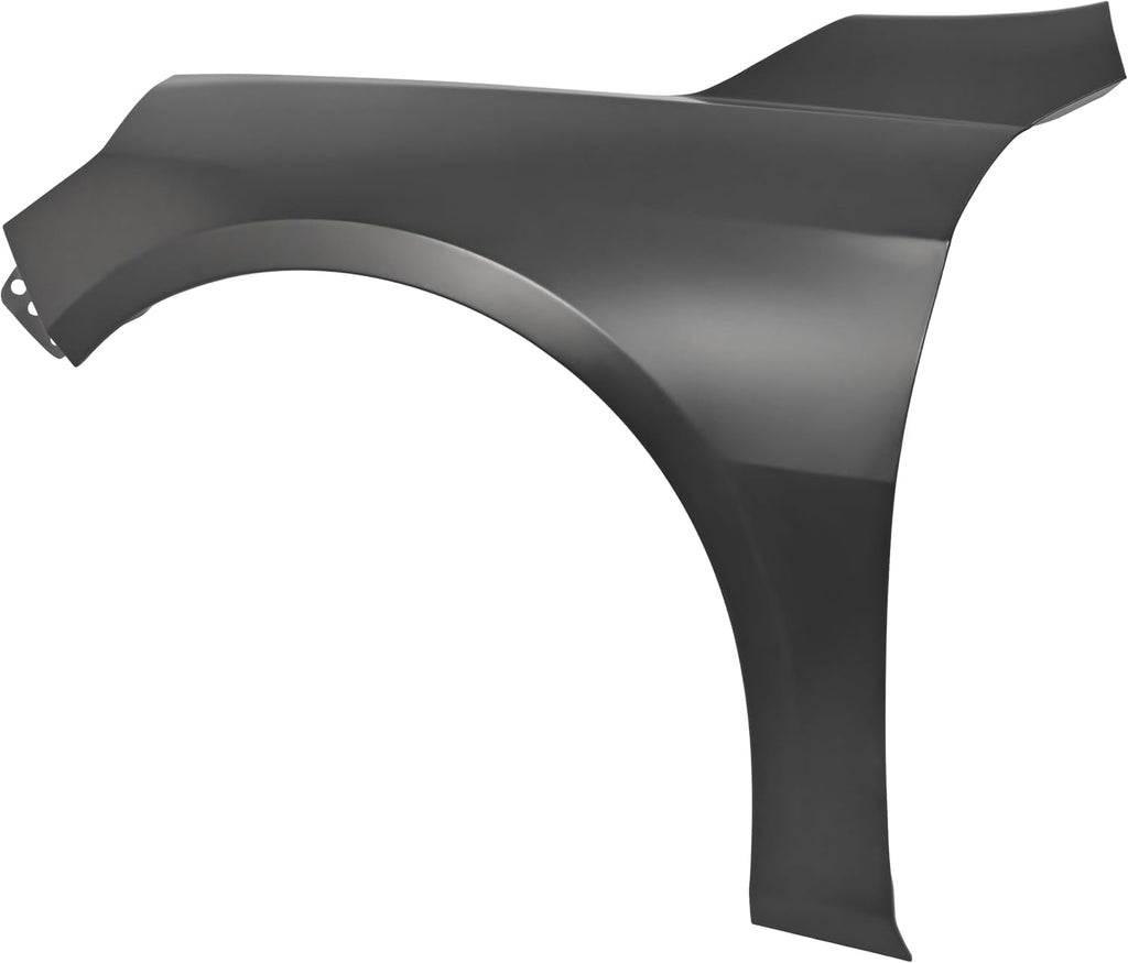 HECASA Front Left Fender Compatible with 2016-2023 Chevy Chevrolet Malibu Replacement for 84029562 GM1240392 Steel Wheel Fender Panel Electrophoresis Primed Black Driver Side