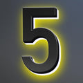 16 Inch Backlit LED Illuminated Address Signs For House Hand-polished Address Numbers For House Modern Large Lighted Metal House Numbers For Outside,5
