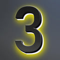 16 Inch Backlit LED Illuminated Address Signs For House Hand-polished Address Numbers For House Modern Large Lighted Metal House Numbers For Outside,3