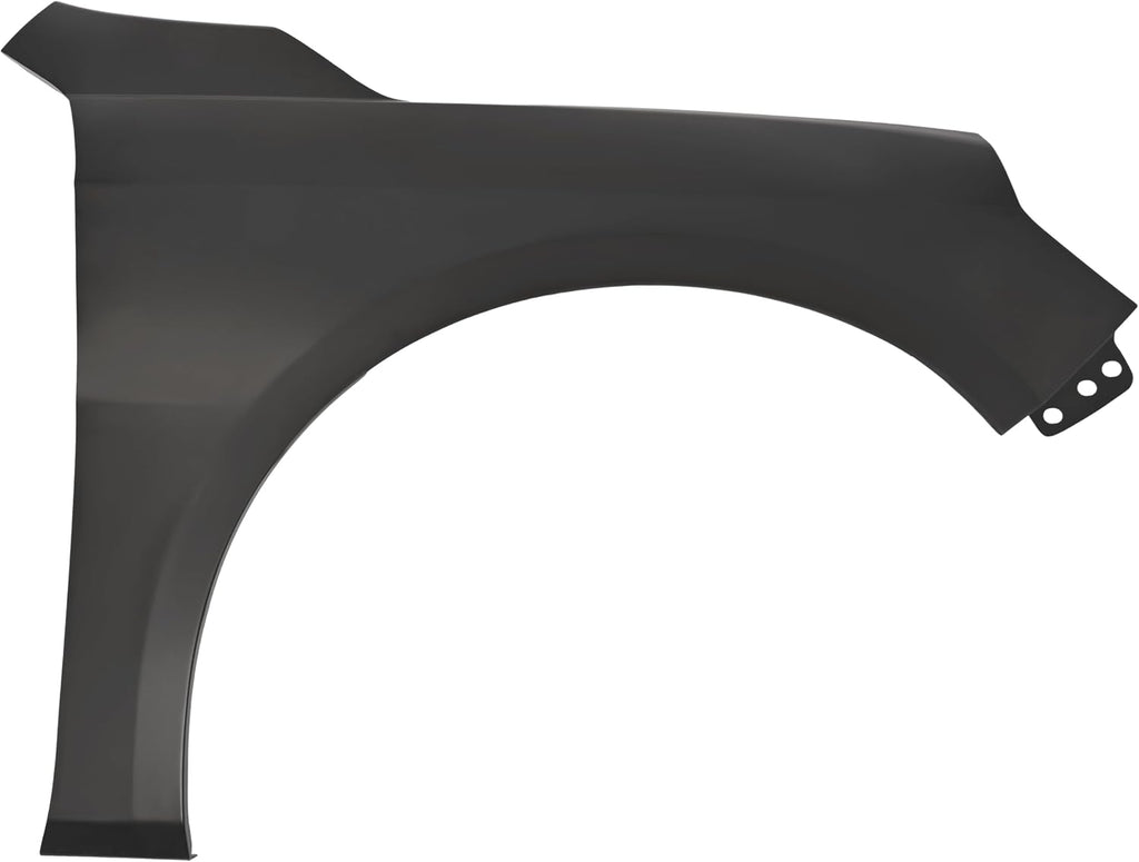 HECASA Front Right Fender Compatible with 2016-2023 Chevy Chevrolet Malibu Replacement for 84166457 GM1241392 Steel Wheel Fender Panel Electrophoresis Primed Black Passenger Side