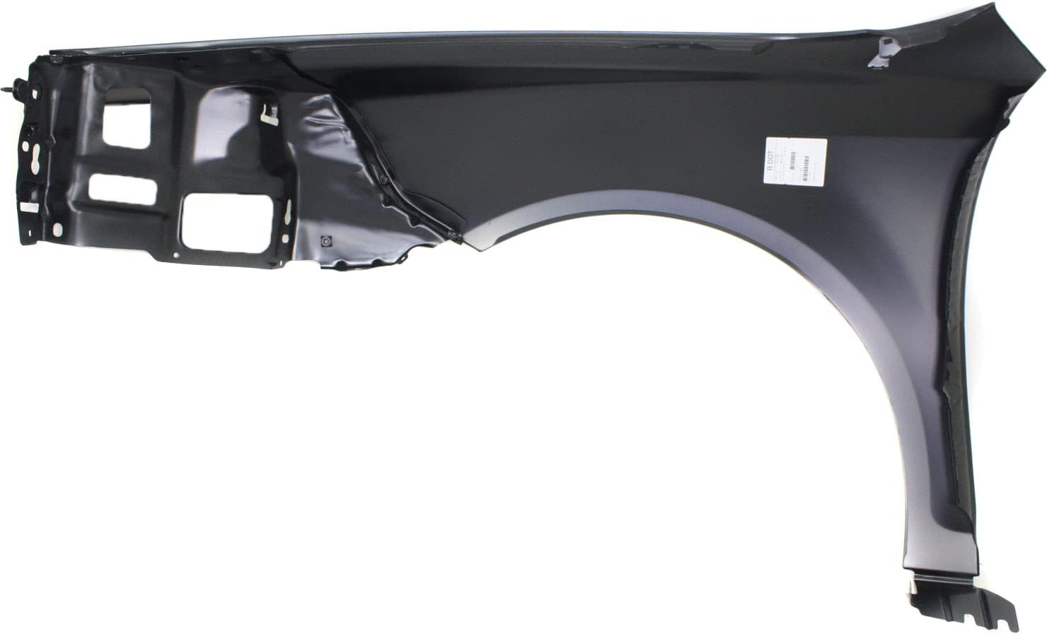 Evan Fischer Front, Passenger Side Fender Compatible with 2008-2012 Chevrolet Malibu - GM1241356, GM1241351