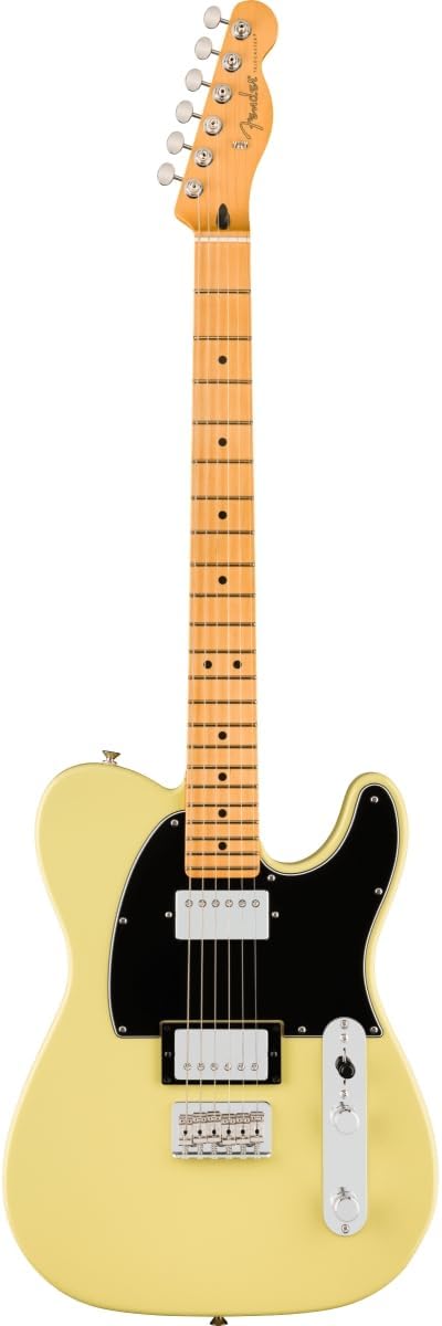 Fender Player II Telecaster HH Electric Guitar - Hialeah Yellow with Maple Fingerboard