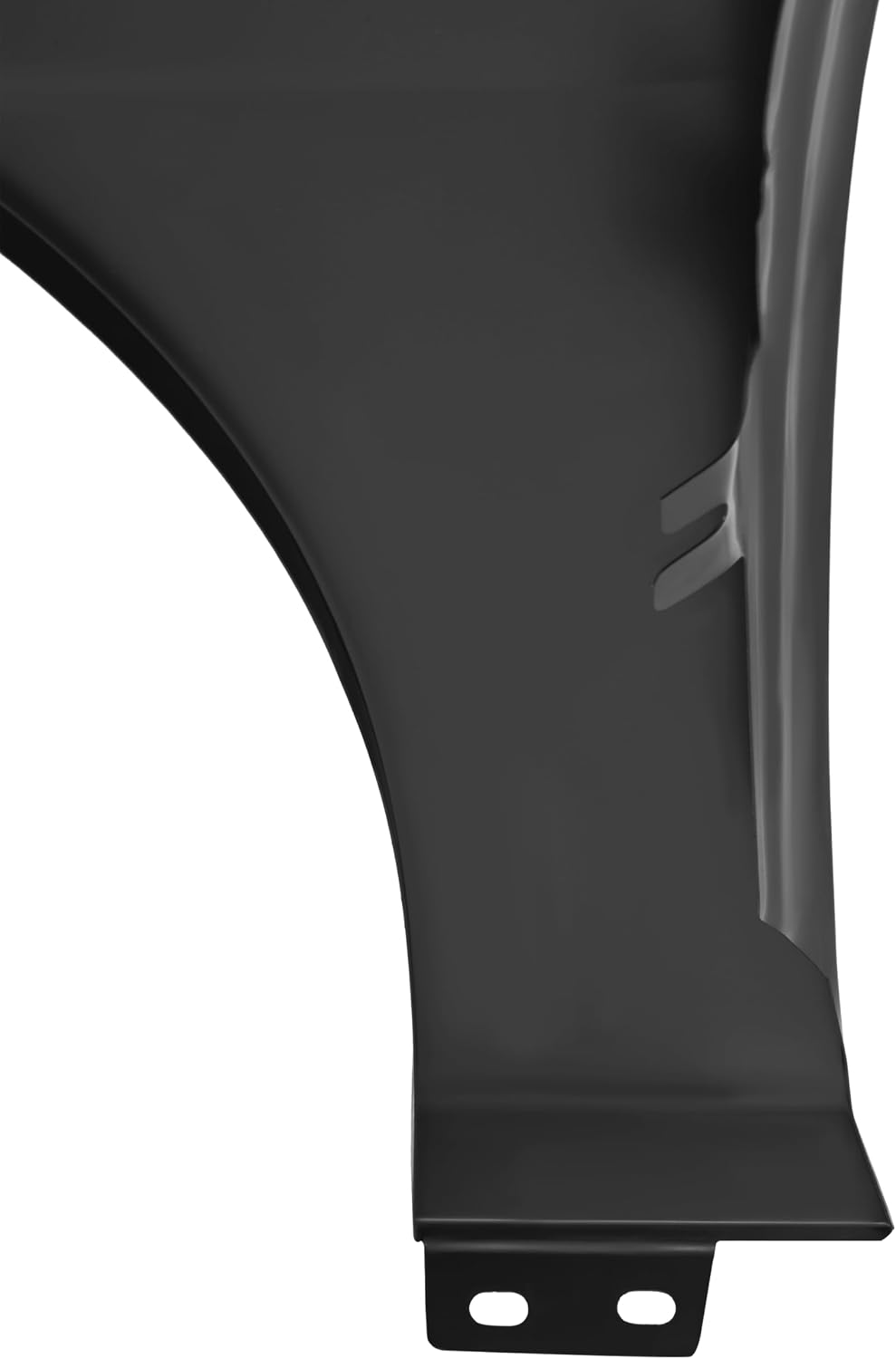 HECASA Front Right Fender Compatible with 2016-2023 Chevy Chevrolet Malibu Replacement for 84166457 GM1241392 Steel Wheel Fender Panel Electrophoresis Primed Black Passenger Side