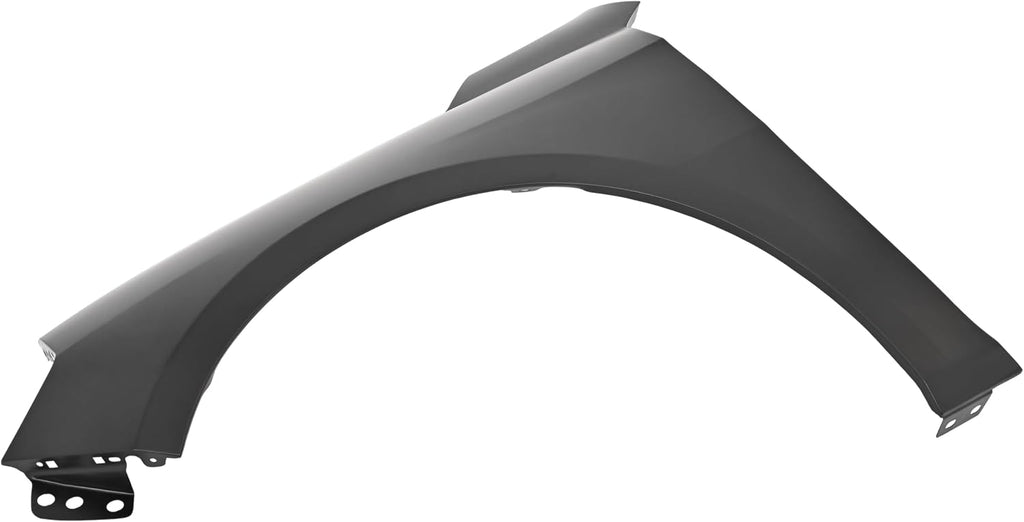 HECASA Front Left Fender Compatible with 2016-2023 Chevy Chevrolet Malibu Replacement for 84029562 GM1240392 Steel Wheel Fender Panel Electrophoresis Primed Black Driver Side
