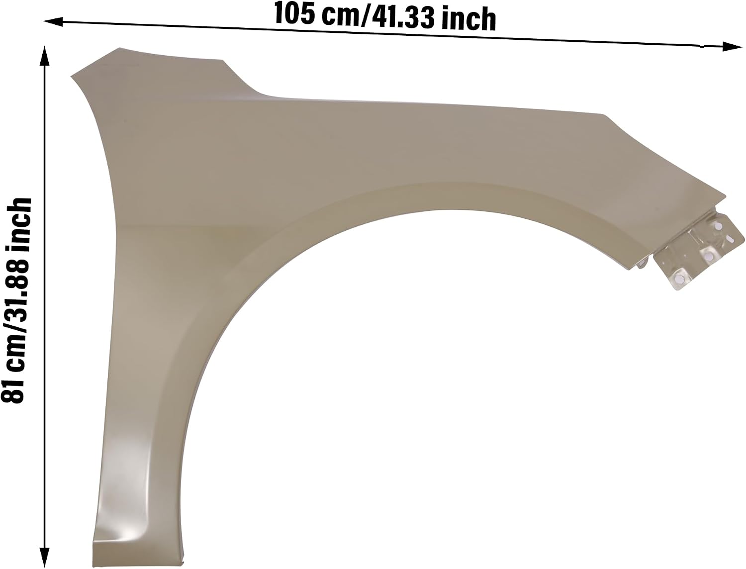Front Passenger Side Fender Replacement FOR 2013 2014 2015 Chevrolet/Chevy Malibu Primed Steel OEM 22899771