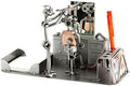 Steelman24 Hairdresser Desk Organizer Office Tidy Sculpture Nuts and Bolts Handmade Ornaments Made in Germany Metal Figurine