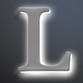 Backlit LED Address Number Get Noticed, 18 Inch Illuminated House Numbers, Lighted Up Home Address Number For Yard, Modern Metal Lighted House Number For Outside,L
