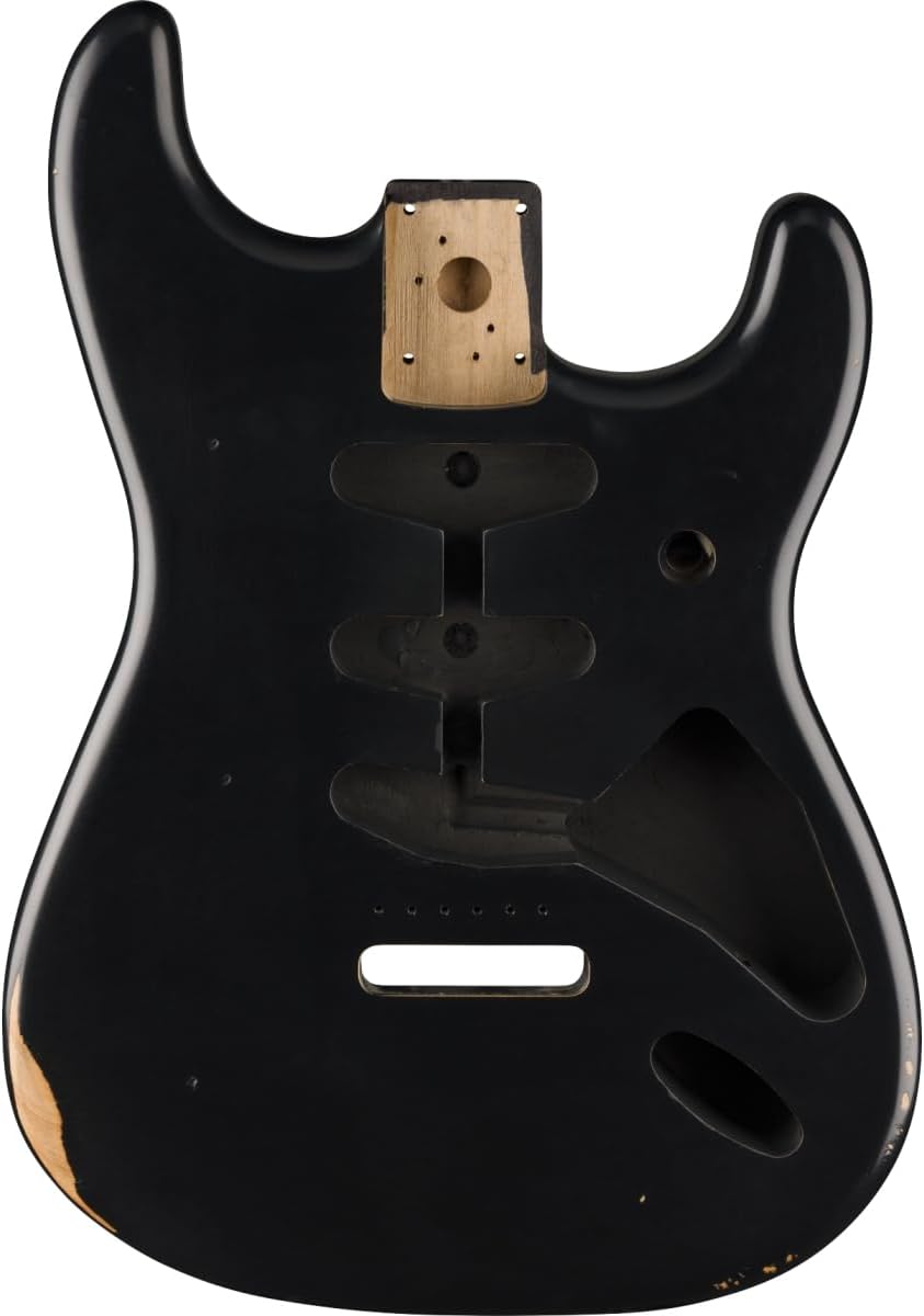 Fender Road Worn 50's Stratocaster SSS Alder Body, Black