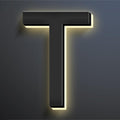 20 Inch Backlit LED Illuminated Home Address Numbers Make An Distinctive Impression Modern Lighted House Numbers For Outside Metal House Address Signs,T