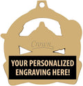 Most Improved Medals, 2' Lamp of Learning Most Improved Medal Awards with Custom Engraving Prime