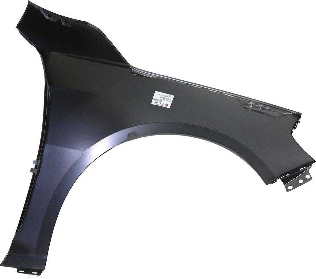 Evan Fischer Front Fender Compatible With 2016-2022 Chevrolet Malibu Primed Steel Driver Side