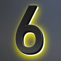 16 Inch Backlit LED Illuminated Address Signs For House Hand-polished Address Numbers For House Modern Large Lighted Metal House Numbers For Outside,6