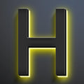 16 Inch Backlit LED Illuminated Address Signs For House Hand-polished Address Numbers For House Modern Large Lighted Metal House Numbers For Outside,H