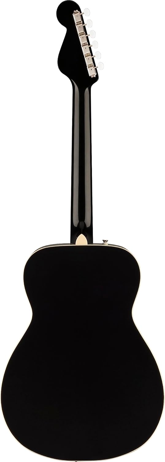 Malibu Vintage, Ovangkol Fingerboard, Gold Pickguard, Black