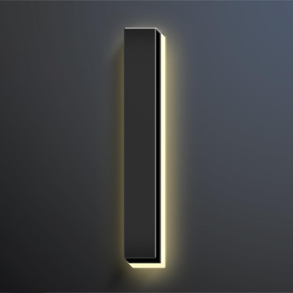 16 Inch Backlit LED Illuminated Home Address Numbers Stainless Steel Hand-Polished For House Address Signs Lighted House Numbers Elevate Address Display,I