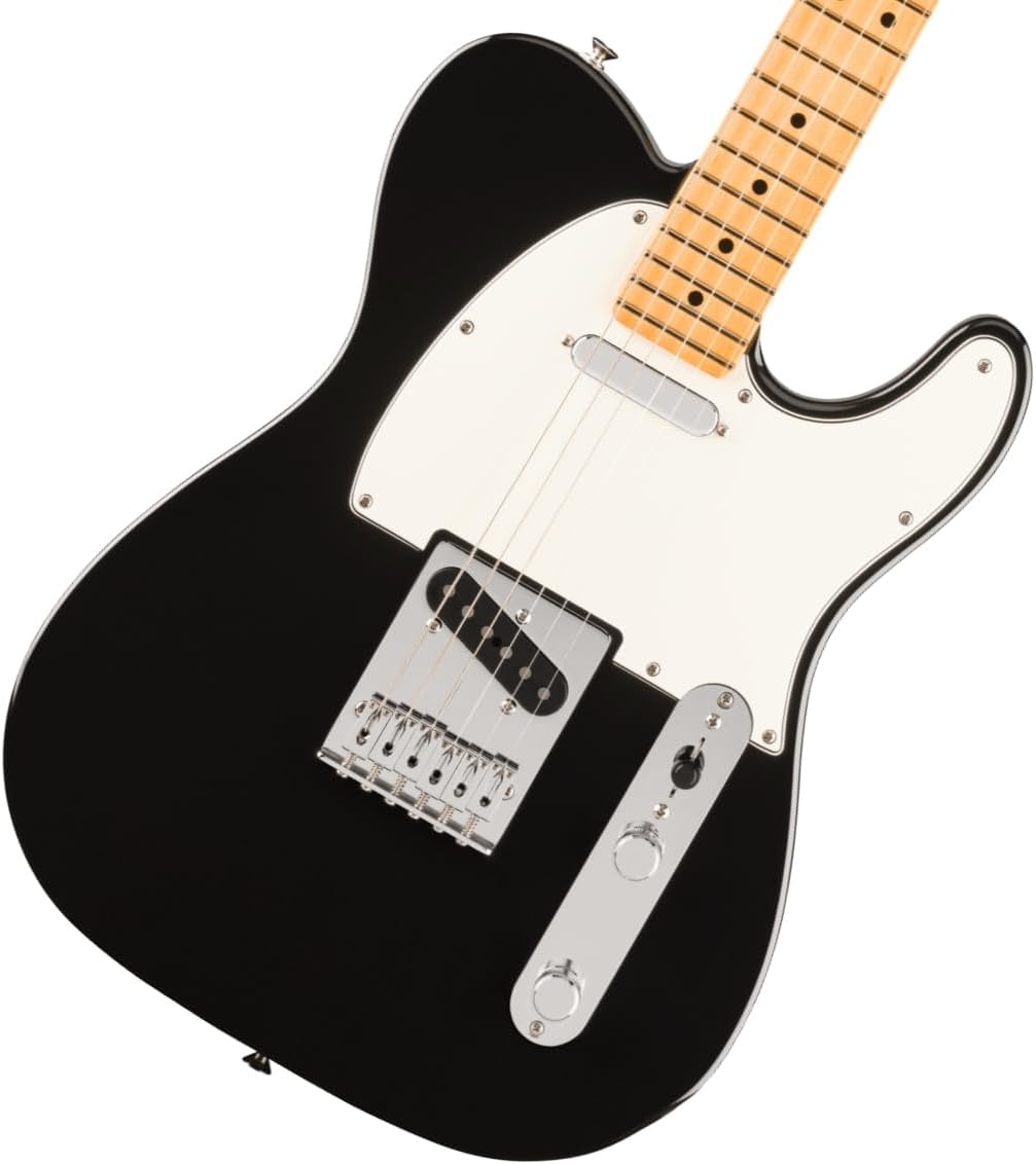 Fender Player II Telecaster Electric Guitar - Black with Maple Fingerboard