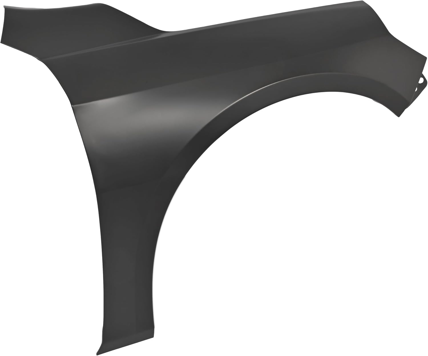 HECASA Front Right Fender Compatible with 2016-2023 Chevy Chevrolet Malibu Replacement for 84166457 GM1241392 Steel Wheel Fender Panel Electrophoresis Primed Black Passenger Side