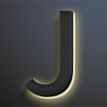 20 Inch Backlit LED Illuminated Home Address Numbers Make An Distinctive Impression Modern Lighted House Numbers For Outside Metal House Address Signs,J
