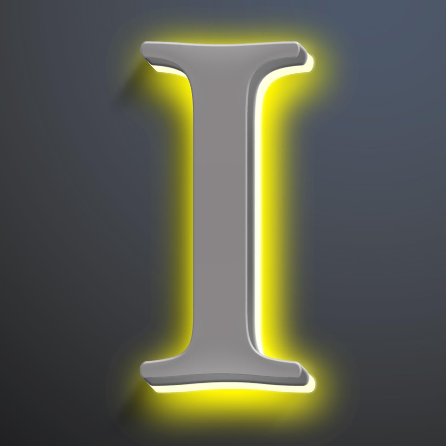 Illuminated House Number For Outside 20 Inch, Backlit LED House Number Signs Enhance Your Home's Elegance, Lighted Address Numbers, Metal House Numbers With Lights,I