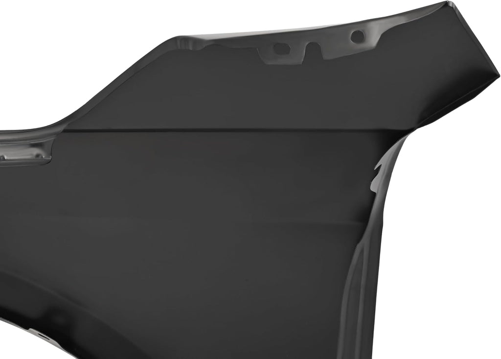 HECASA Front Right Fender Compatible with 2016-2023 Chevy Chevrolet Malibu Replacement for 84166457 GM1241392 Steel Wheel Fender Panel Electrophoresis Primed Black Passenger Side