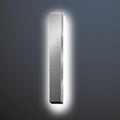 Backlit LED House Numbers For Outside 20', Modern Illuminated Home Address Numbers, Large Metal Lighted Address Numbers Signs For House, Brushed Silver, White Light,I