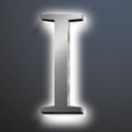 Backlit LED Illuminated Home Address Numbers 16', Large Modern Stainless Steel Illuminated House Numbers For Outside, Lighted Address Signs For A Stylish Look,I