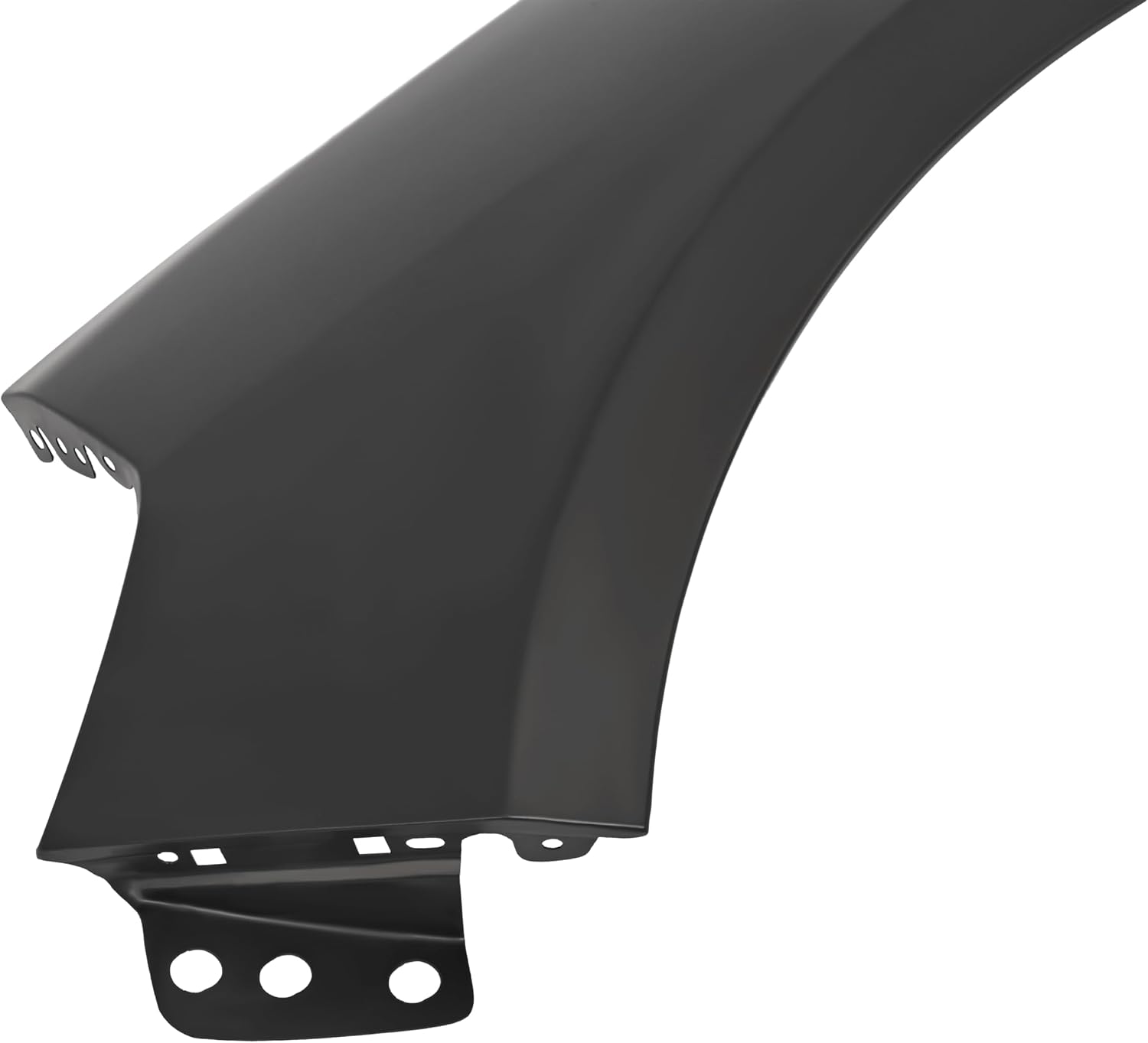 HECASA Front Left Fender Compatible with 2016-2023 Chevy Chevrolet Malibu Replacement for 84029562 GM1240392 Steel Wheel Fender Panel Electrophoresis Primed Black Driver Side