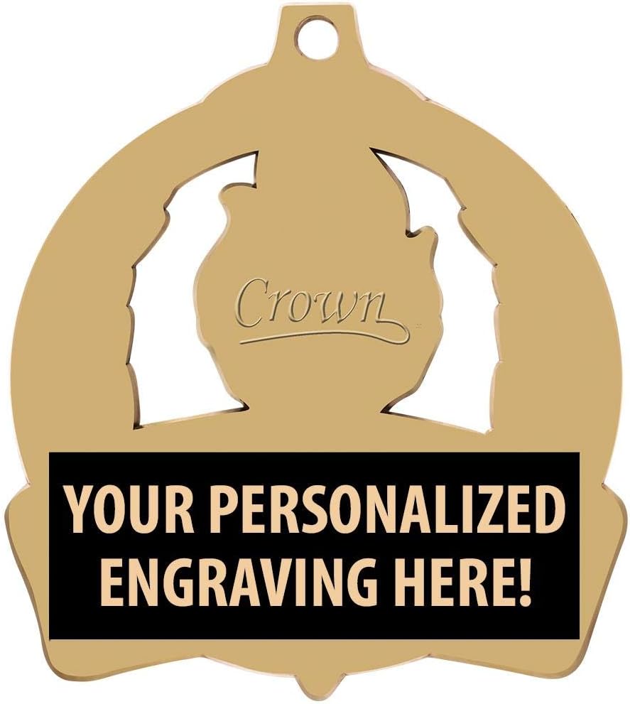 Student Government Medals, 2' Achievement Medal Awards with Custom Engraving