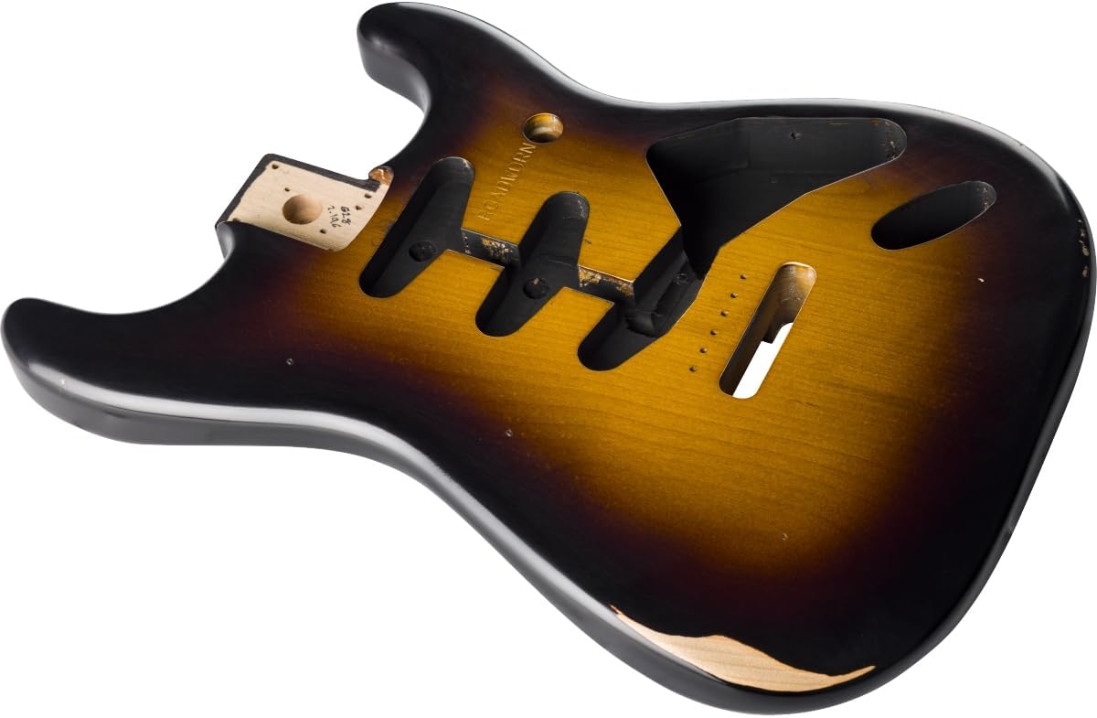 Fender Road Worn 50's Stratocaster SSS Alder Body, 2-Tone Sunburst