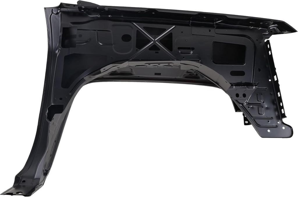 Primed Steel Front Left Fender Compatible with 2014-2018 Chevrolet Chevy Silverado 1500 Driving Driver Side OEM 23303551