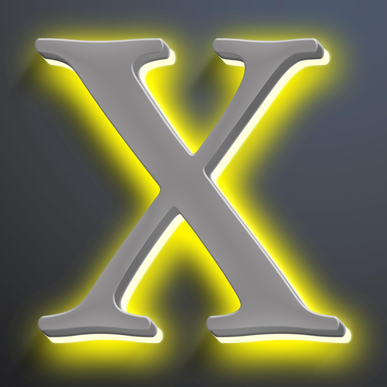 Illuminated House Number For Outside 20 Inch, Backlit LED House Number Signs Enhance Your Home's Elegance, Lighted Address Numbers, Metal House Numbers With Lights,X