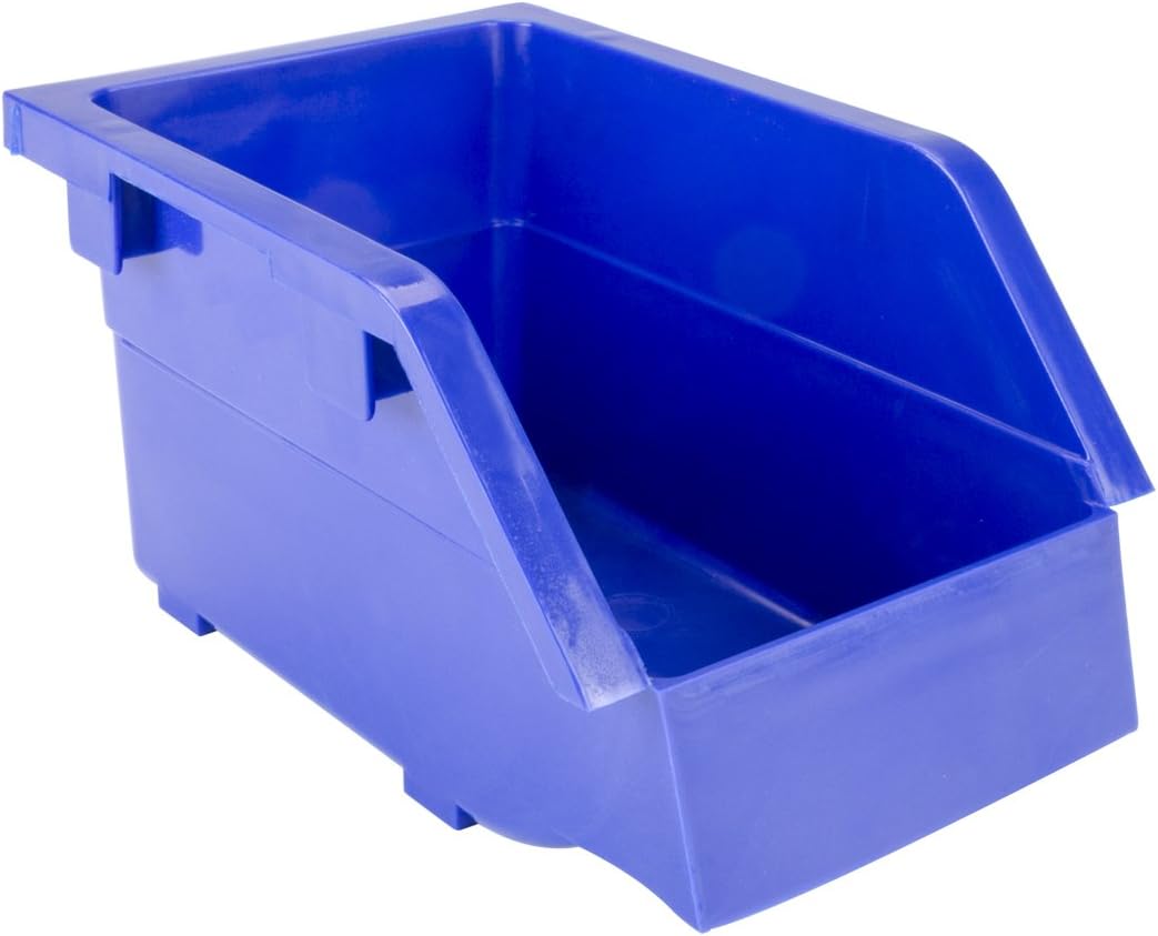 TLPB05 90 Parts Bin Shelving Storage Organizer with Locking Wheels for Shop Garage and Home