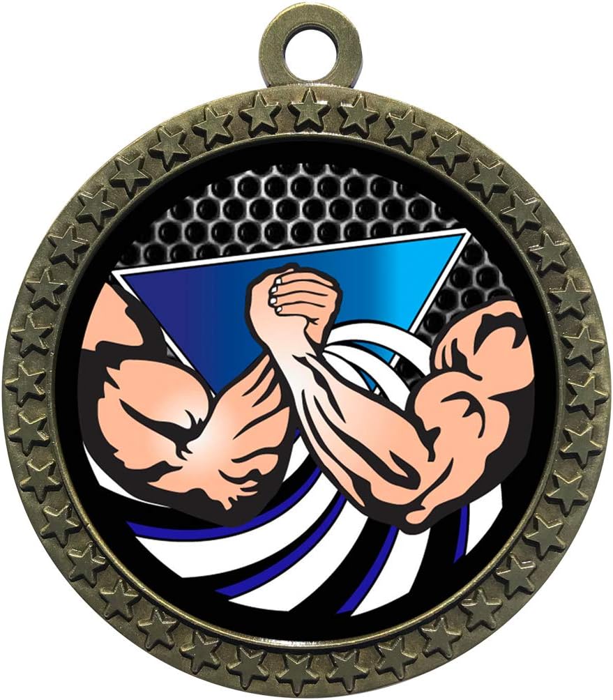 Express Medals Various Styles 1 to 50 Pack of Engraved Gold Wrestling Medals Trophy Award with Neck Ribbon Medal Trophies Gift Prize Custom
