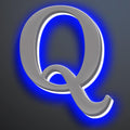 Backlit LED Illuminated House Numbers 18 Inch, Stainless Steel Hand-Polished For House Address Signs, Modern Lighted House Numbers, Large Metal Address Numbers,Q