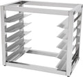 5-Tier Pan Rack, Stainless Steel Bakery Rack, Bakers Rack for Home Commercial Kitchen, Restaurant, Cafeteria, Dessert Shop