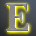 Illuminated House Number For Outside 20 Inch, Backlit LED House Number Signs Enhance Your Home's Elegance, Lighted Address Numbers, Metal House Numbers With Lights,E
