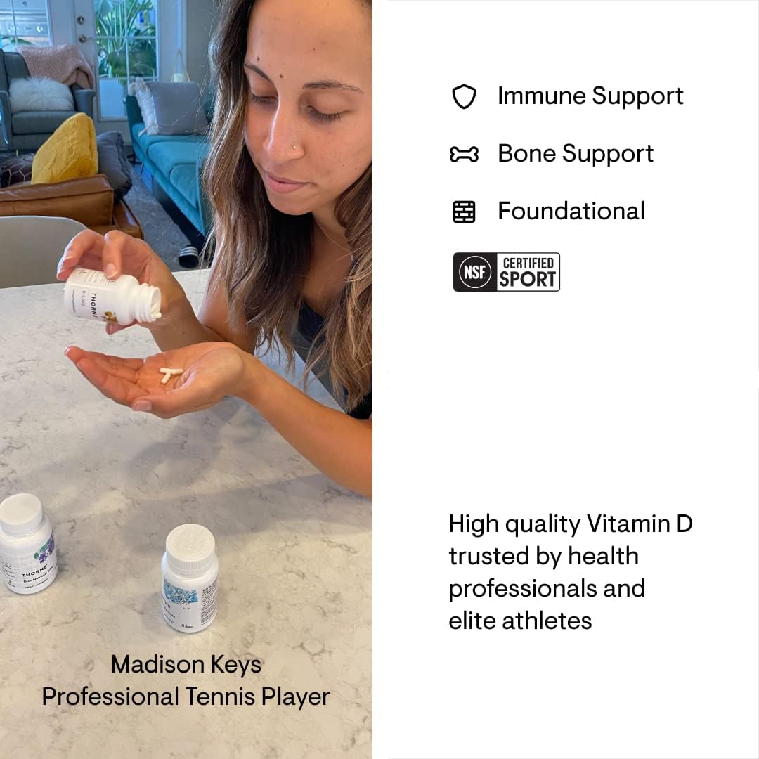 THORNE - Essential Wellness Trio - Methylation Support + Magnesium CitraMate + Vitamin D-5000-60 Servings
