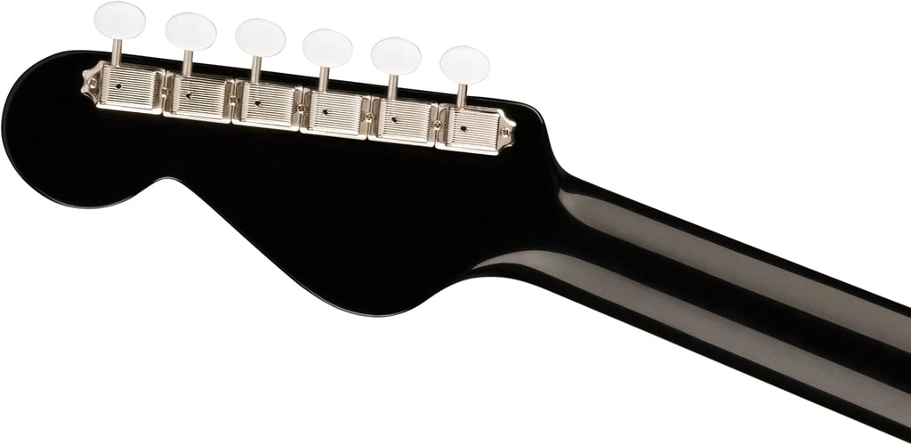 Malibu Vintage, Ovangkol Fingerboard, Gold Pickguard, Black