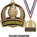 Leadership Medals, 2' Achievement Medal Awards with Custom Engraving Prime