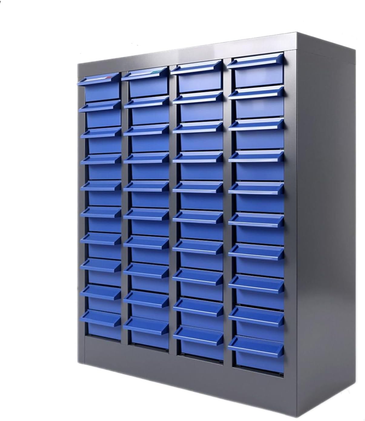 75-Drawer Small Part Organizer with 5 Dividers & 2 Labels Per Drawer, Nut and Bolt Organizer with Rear Stops, Rust Prevention & Corrosion Resistant Part Cabinet for Mechanics (75-Drawer)