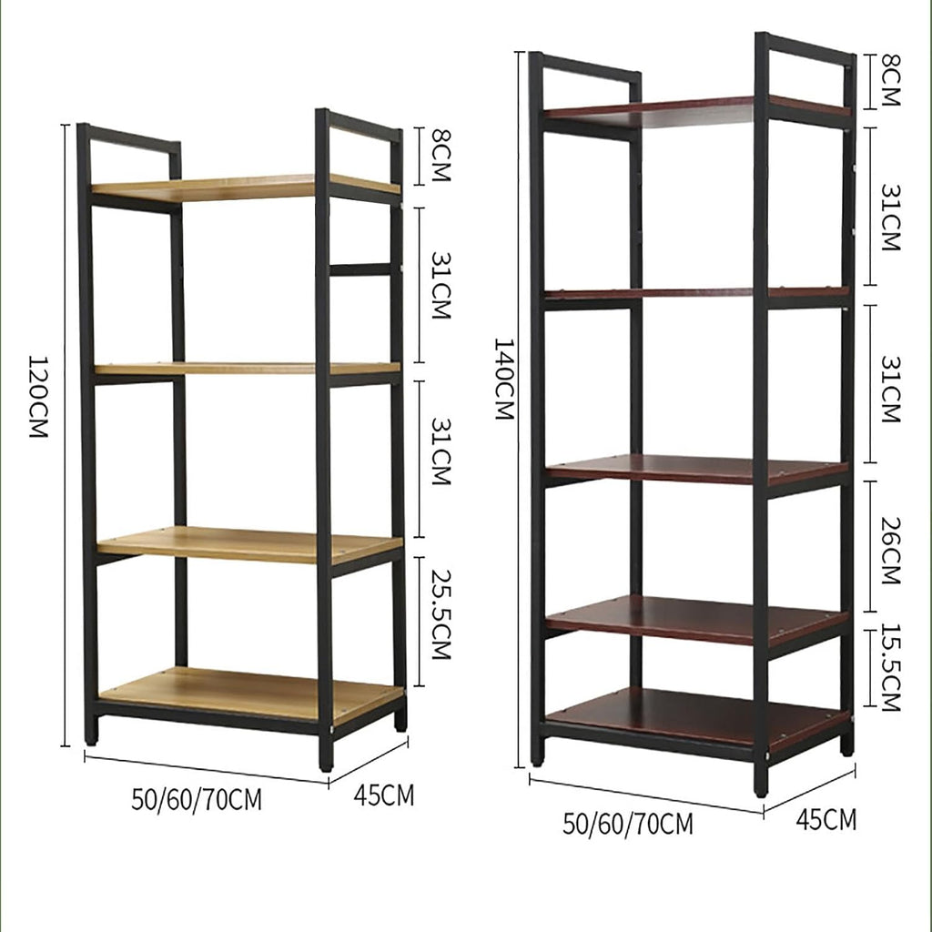 JSWHYBD Storage Shelves，Kitchen Storage，Bakers Rack Storage Rack Metal Shelving Units and Storage Pantry Shelves Laundry Bathroom Kitchen Pantry Closet 60 * 45 * 120 White
