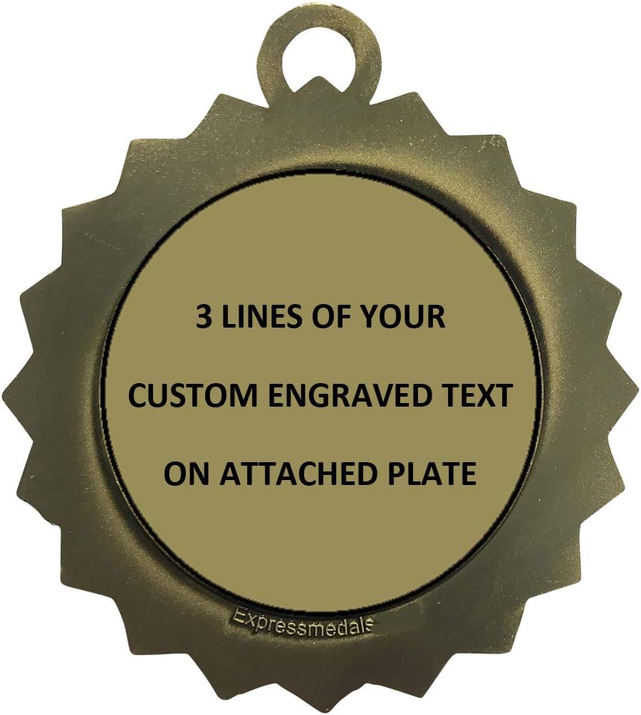 1 to 50 Packs Holy Bible Gold Medals Trophy Award with Free Custom Engraving D03-MY408