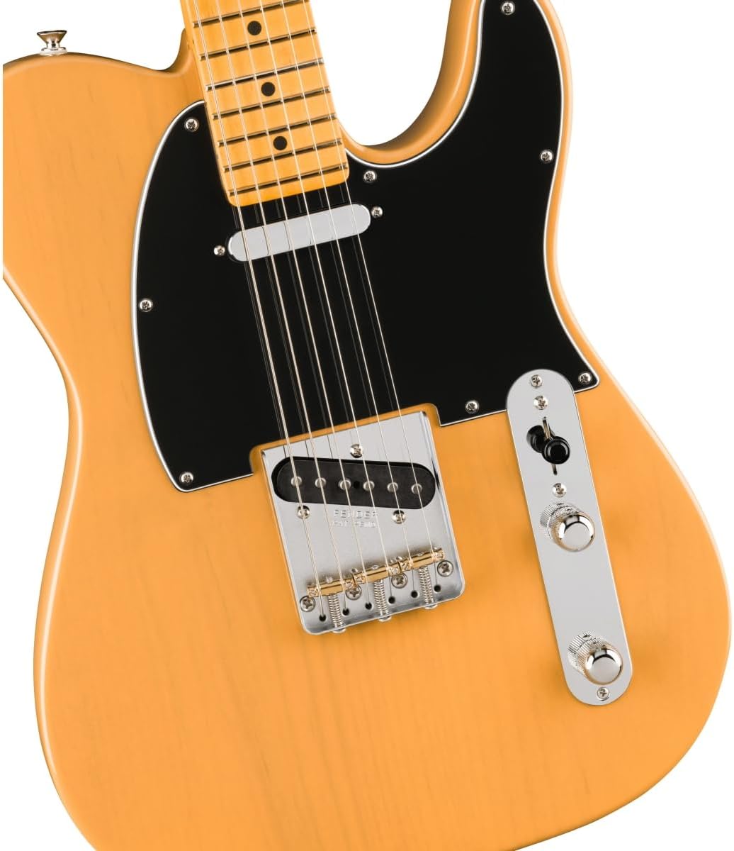 Fender American Professional Classic Telecaster Electric Guitar - Butterscotch Blonde