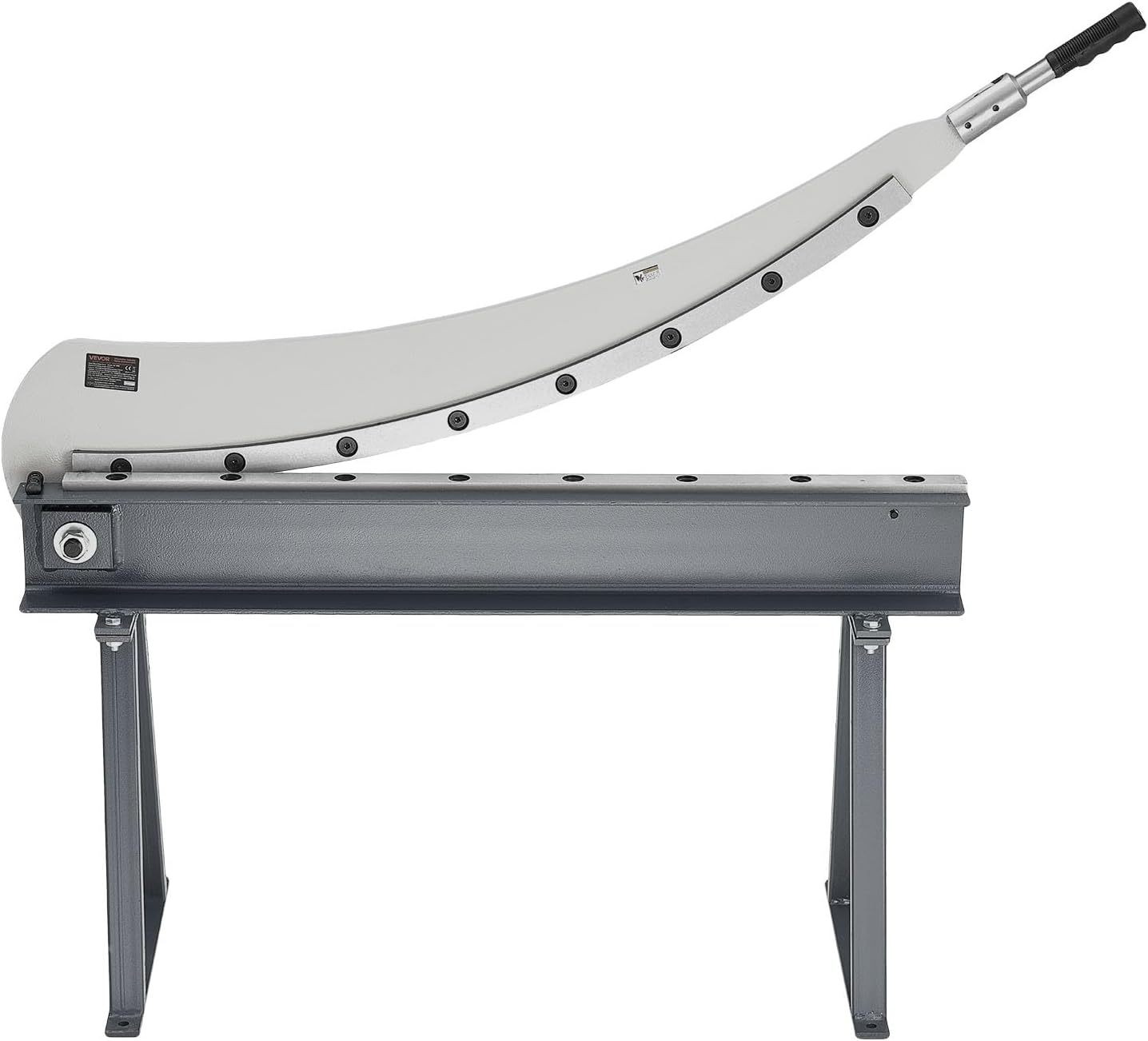 VEVOR Guillotine Shear, 39 in Bed Width Benchtop Cutter, Manual Hand Plate Shear for Metal Sheet Processing, with Q235 Material, High Precision, Stand, for PCB Board, Aluminum, Steel, Copper, Plastic