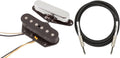 Fender Custom Shop '51 Nocaster Telecaster Pickups - Nickel Bundle with Instrument Cable
